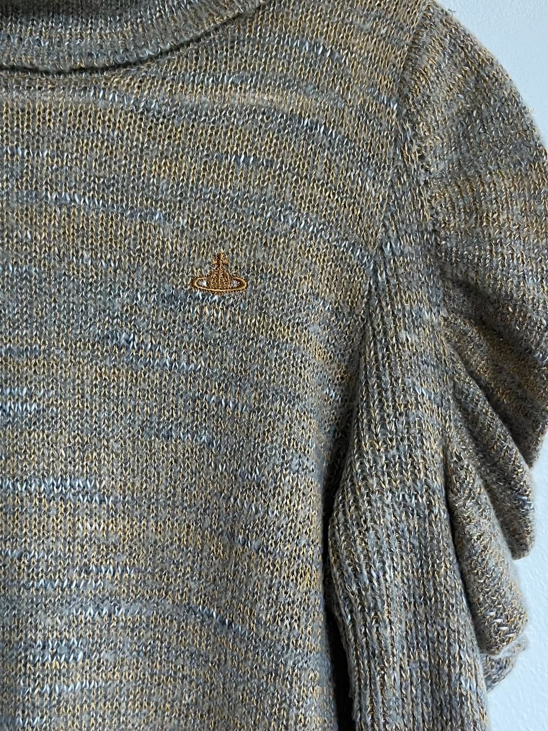 high necked shirring knit 상품이미지7