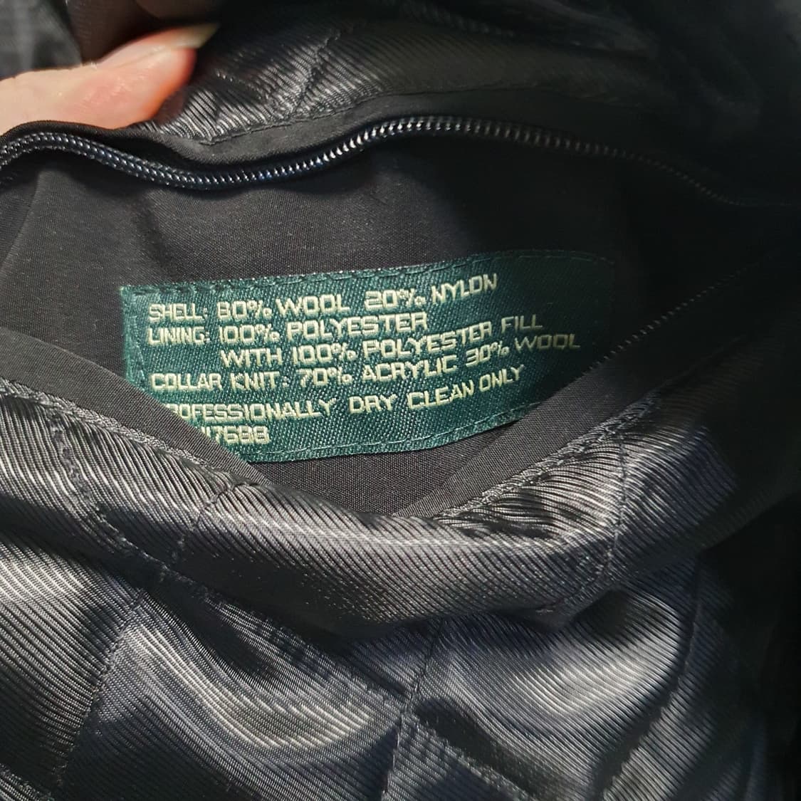 폴로랄프로렌 남성  누빔 울 코트  상품이미지7