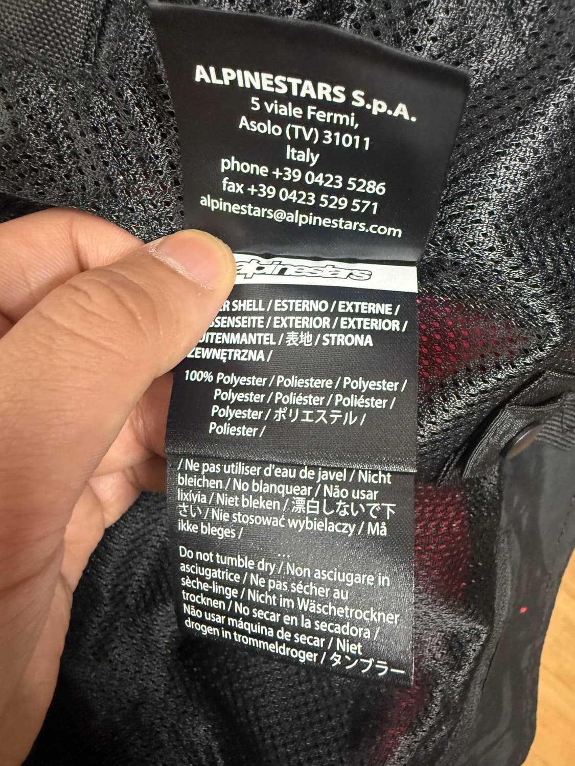 [S] 알파인스타 레이싱 자켓 상품이미지7