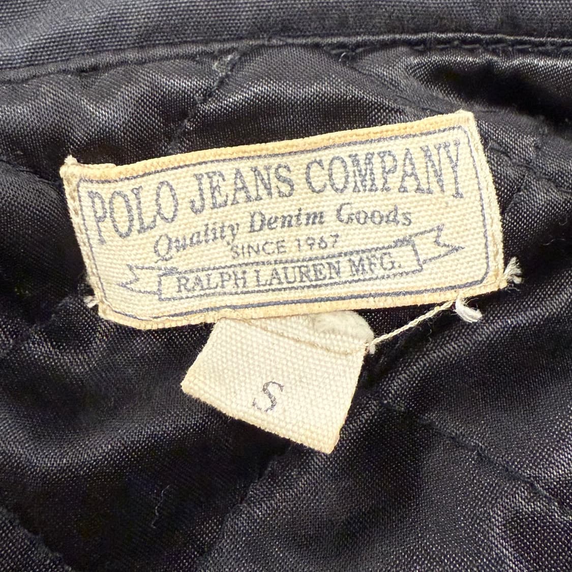 폴로 진스 블랙 크롭 자켓  상품이미지5