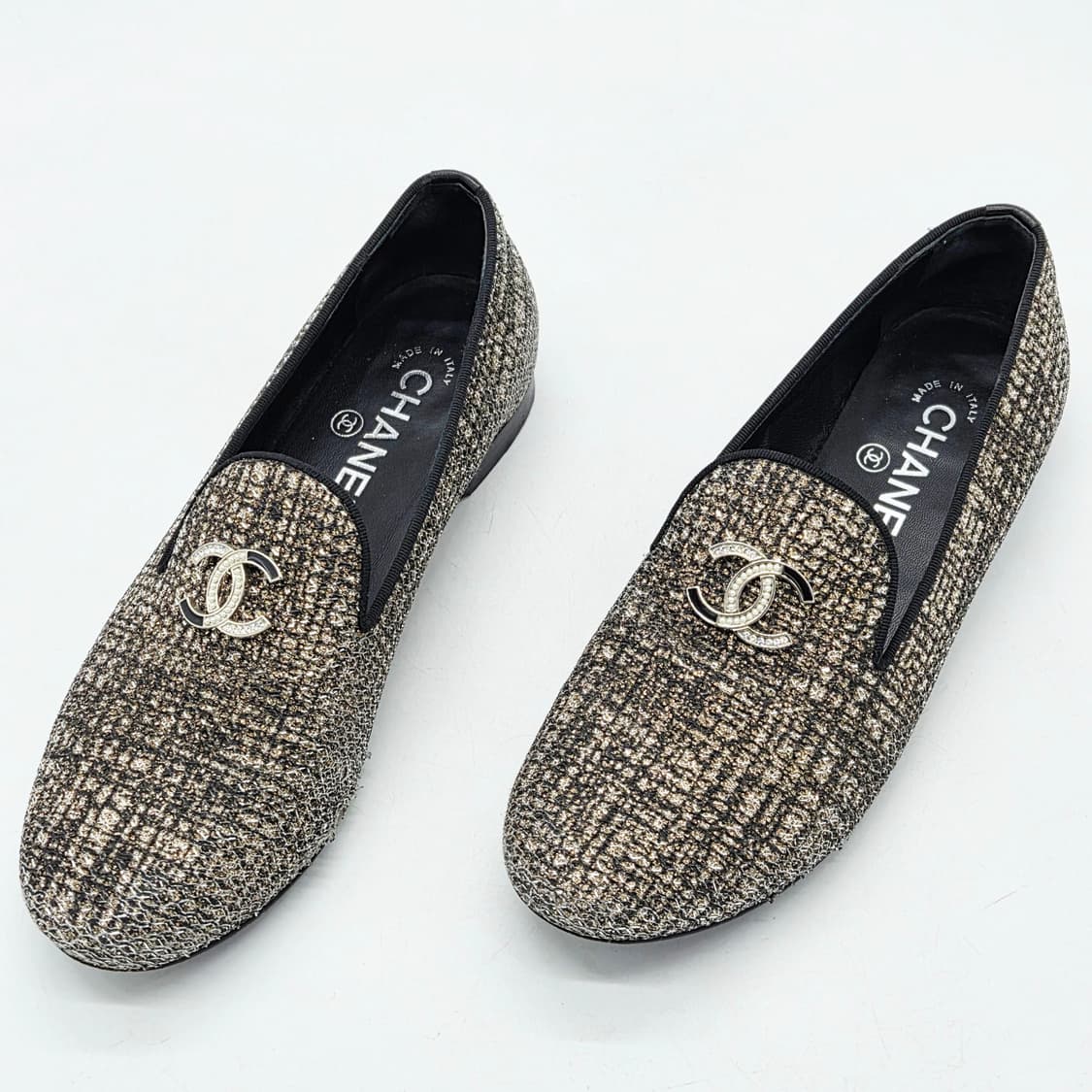 샤넬 우먼스 글리터 로퍼 (36) 상품이미지1