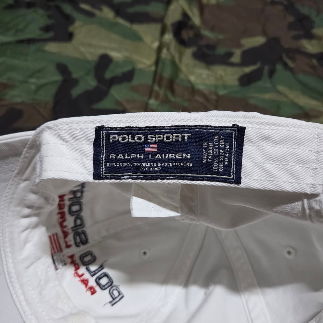 90s Vintage Polo Sport Twill Ball Cap 상품이미지4