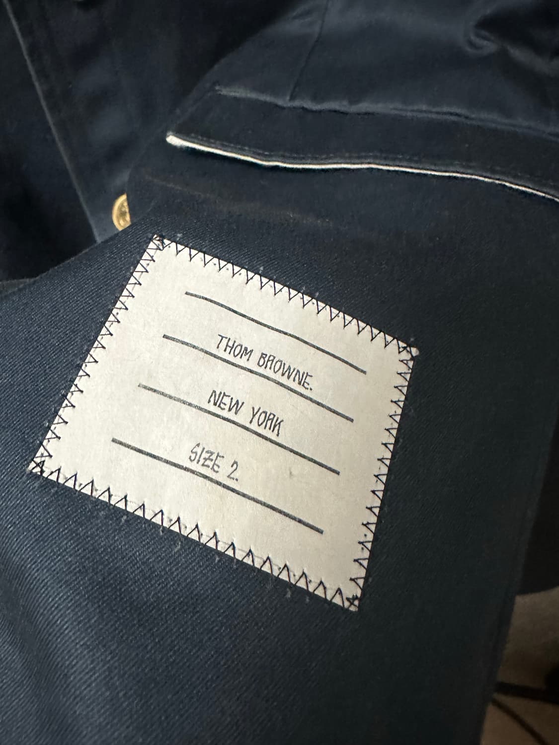 톰브라운 아카이브 코튼 블레이저 (2) 상품이미지5