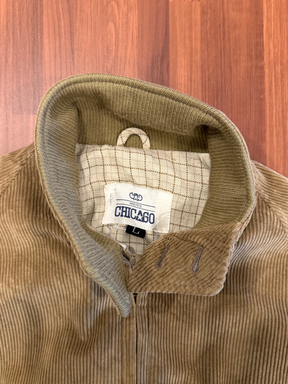 Chicago 빈티지 코듀로이 헤링턴 블루종 자켓 (made Japan) 상품이미지7