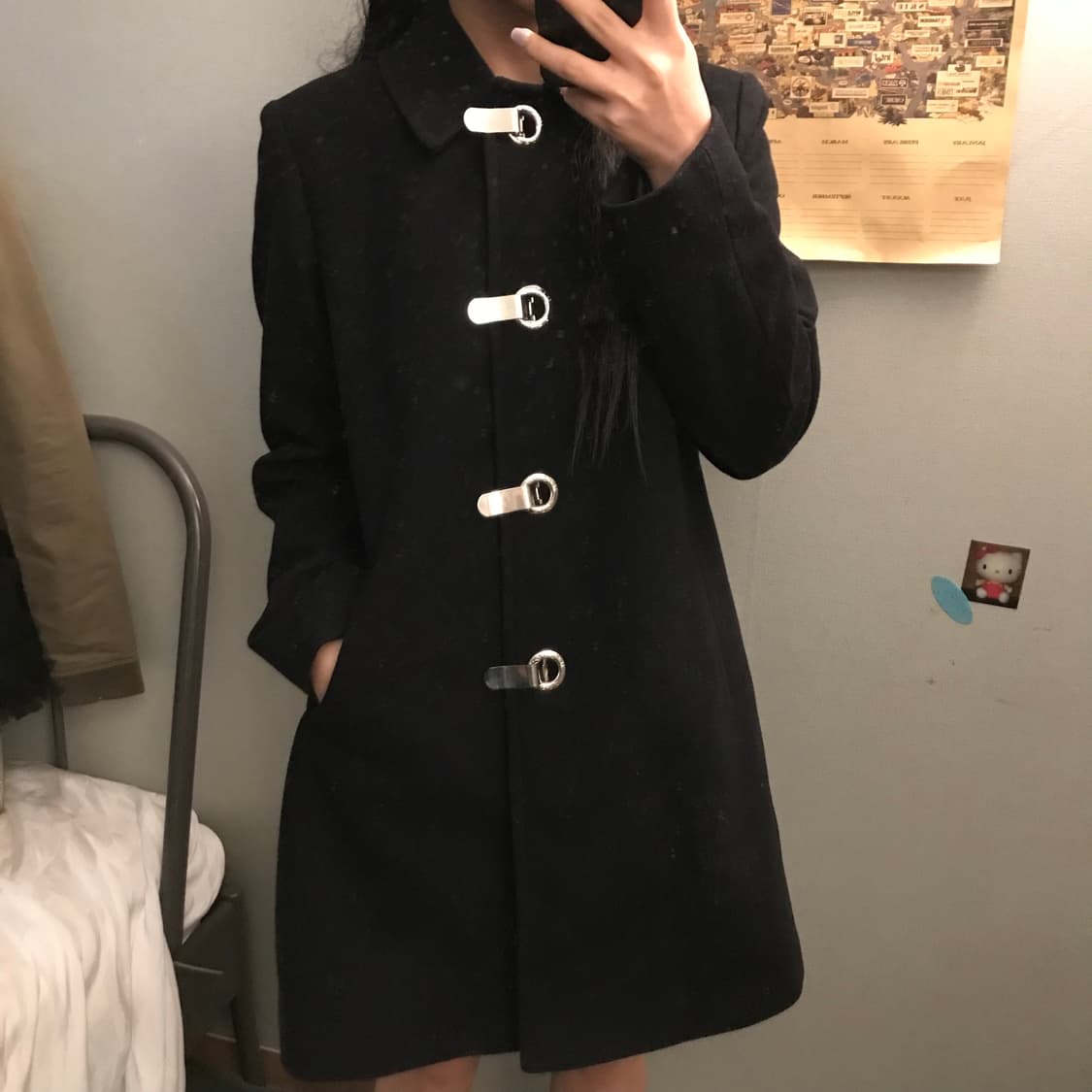 Michael Kors 마이클코어스 라떼갸루 토클 울코트 상품이미지2