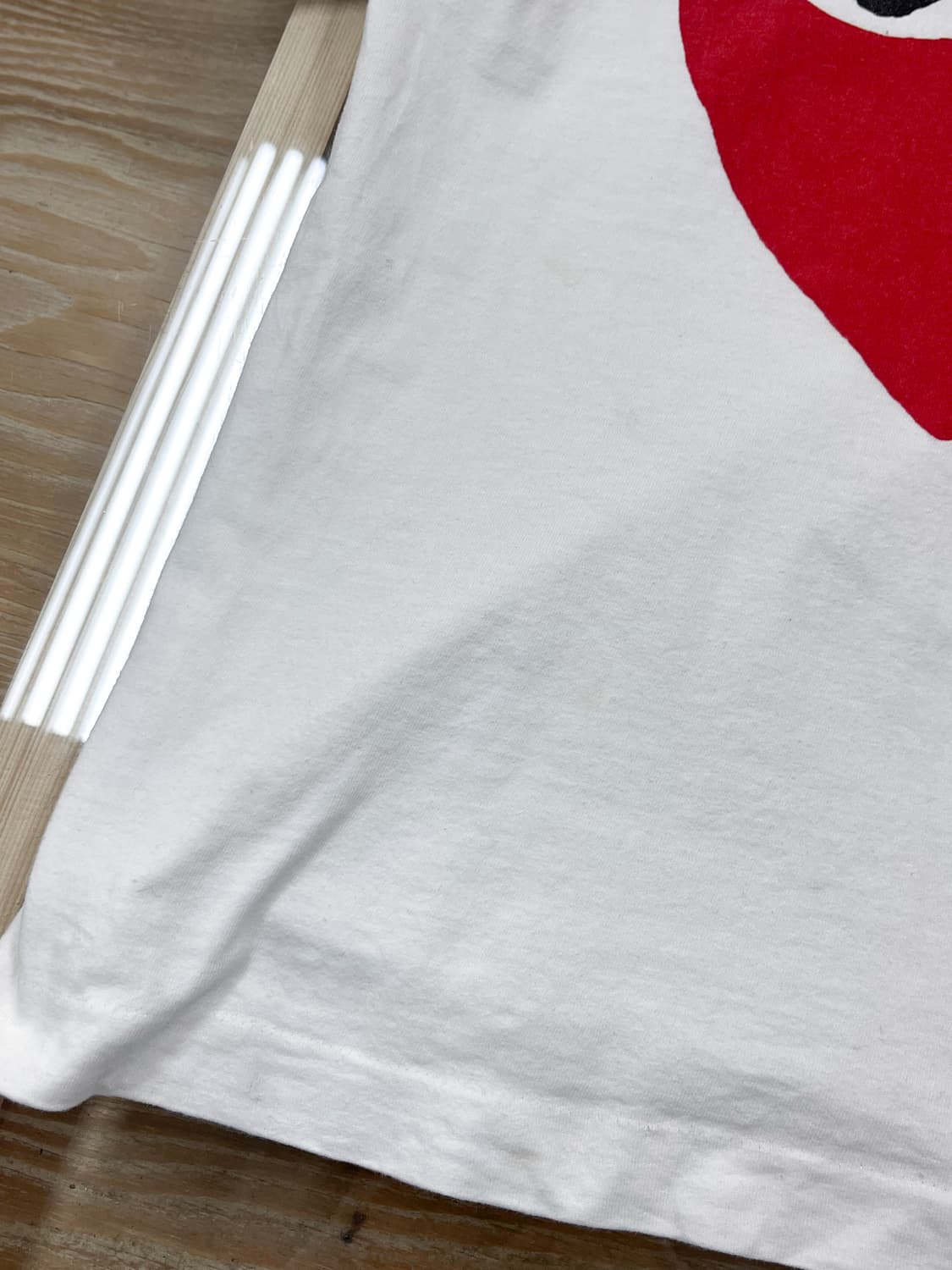 꼼데가르송 더블 하트 로고 티셔츠 상품이미지8