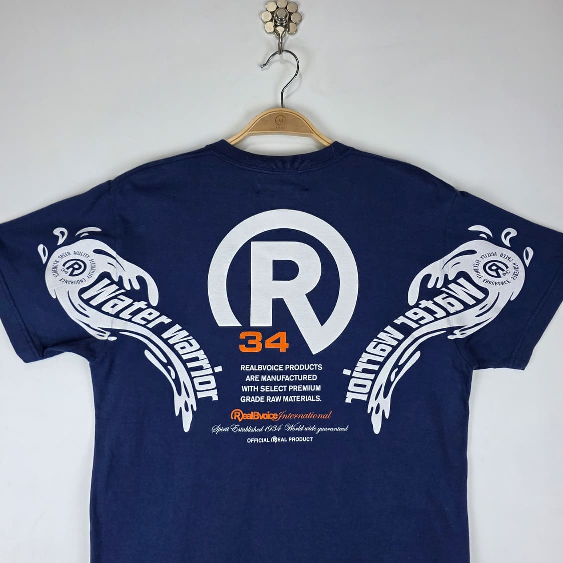 리얼보이스 워터 워리어 프린팅 반팔티 상품이미지5
