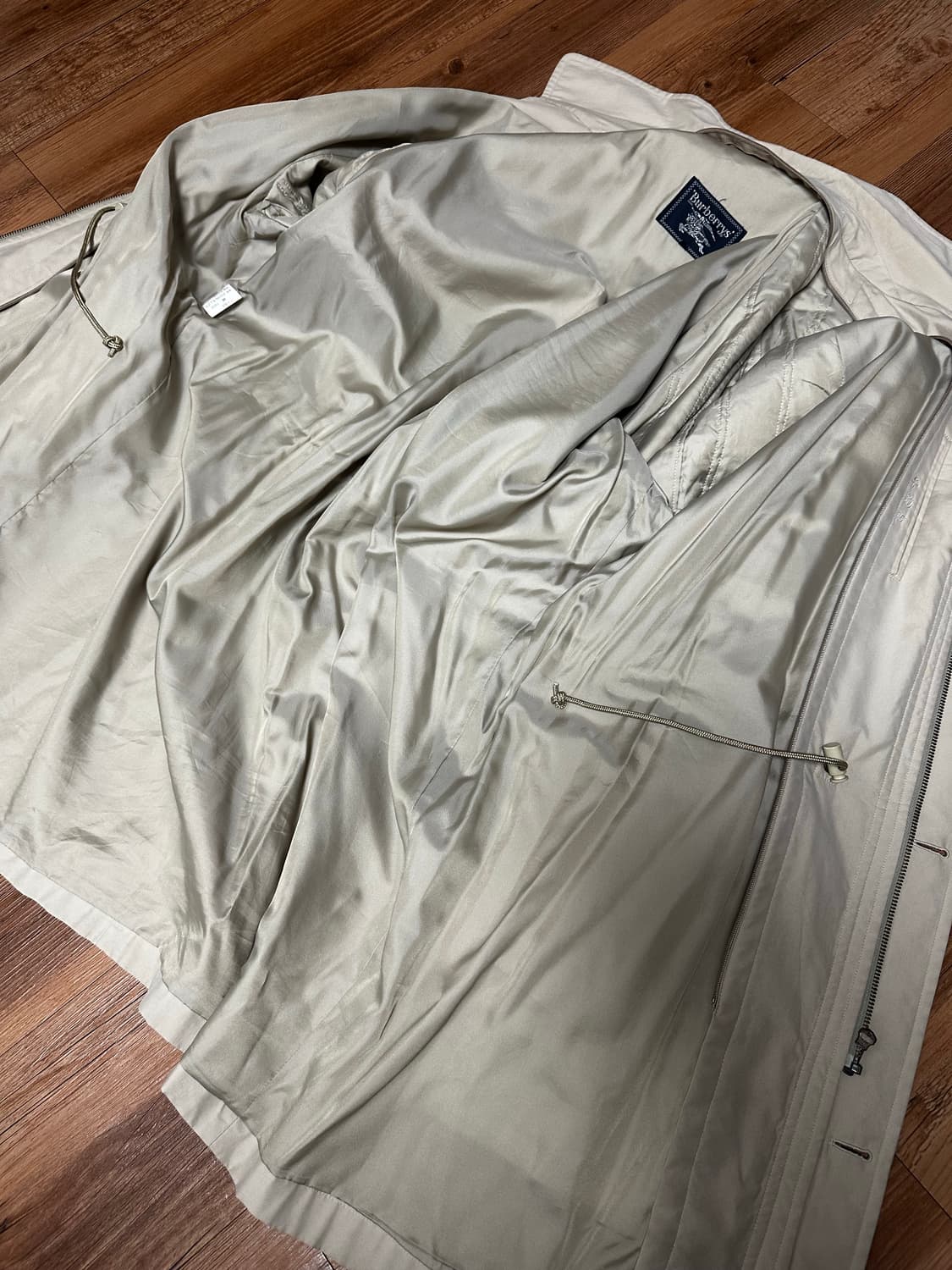 [XL] 80~90‘s 버버리 레인코트(하프필드코트) 상품이미지2