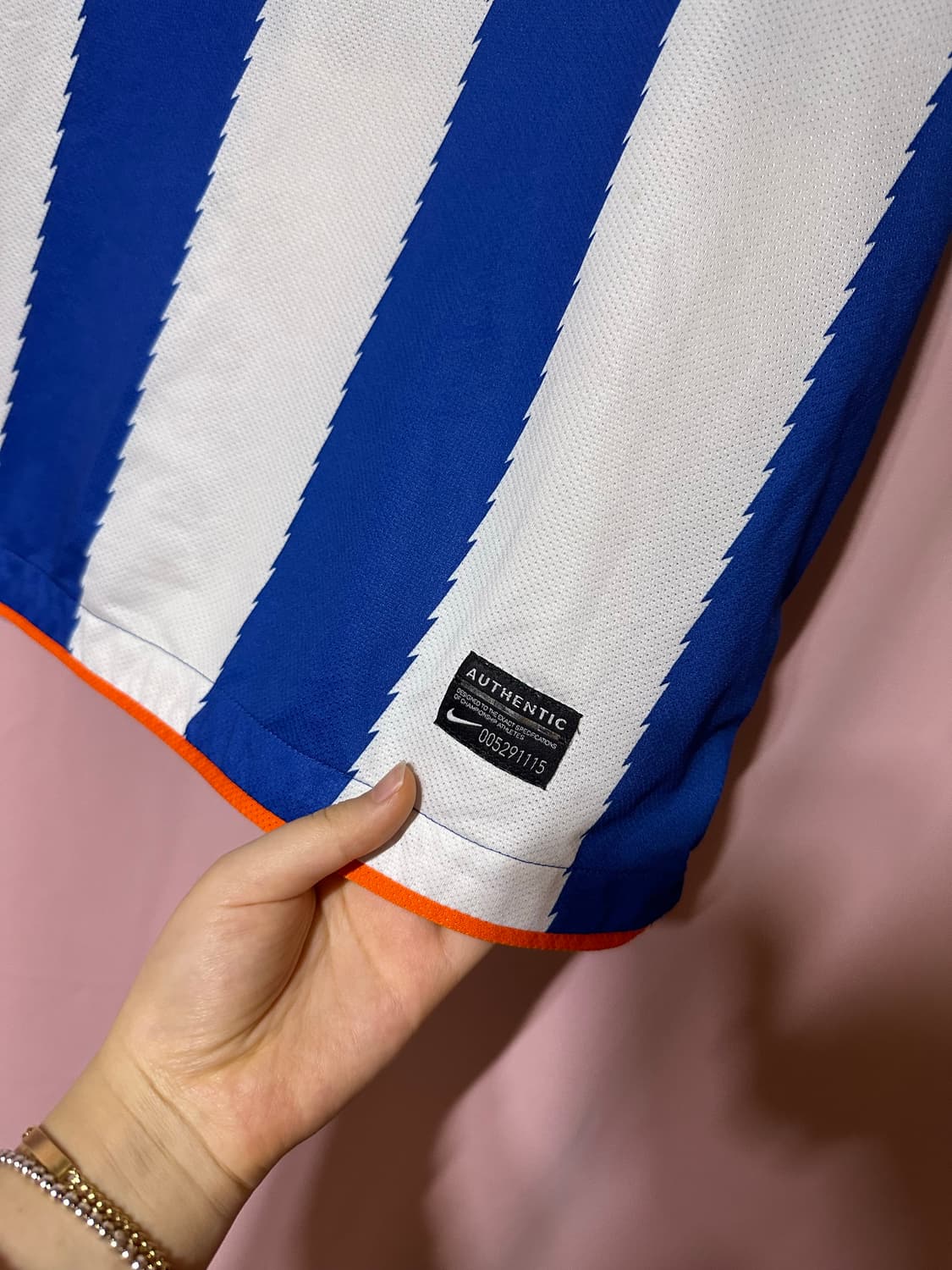 나이키 FC 포르투 유니폼 블루 화이트 나이키 반팔 나이키드라이핏 상품이미지4