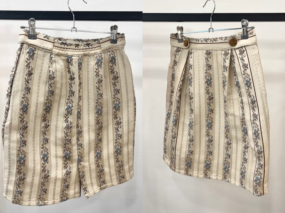 vintage garden stripe midi skirt 상품이미지7