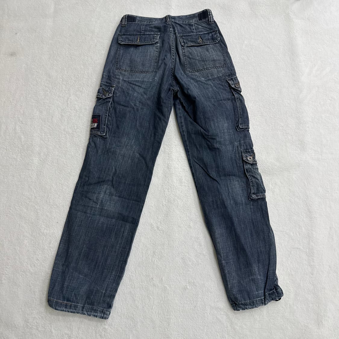 실측확인 후부 빈티지 카고 데님팬츠 0317T 상품이미지2