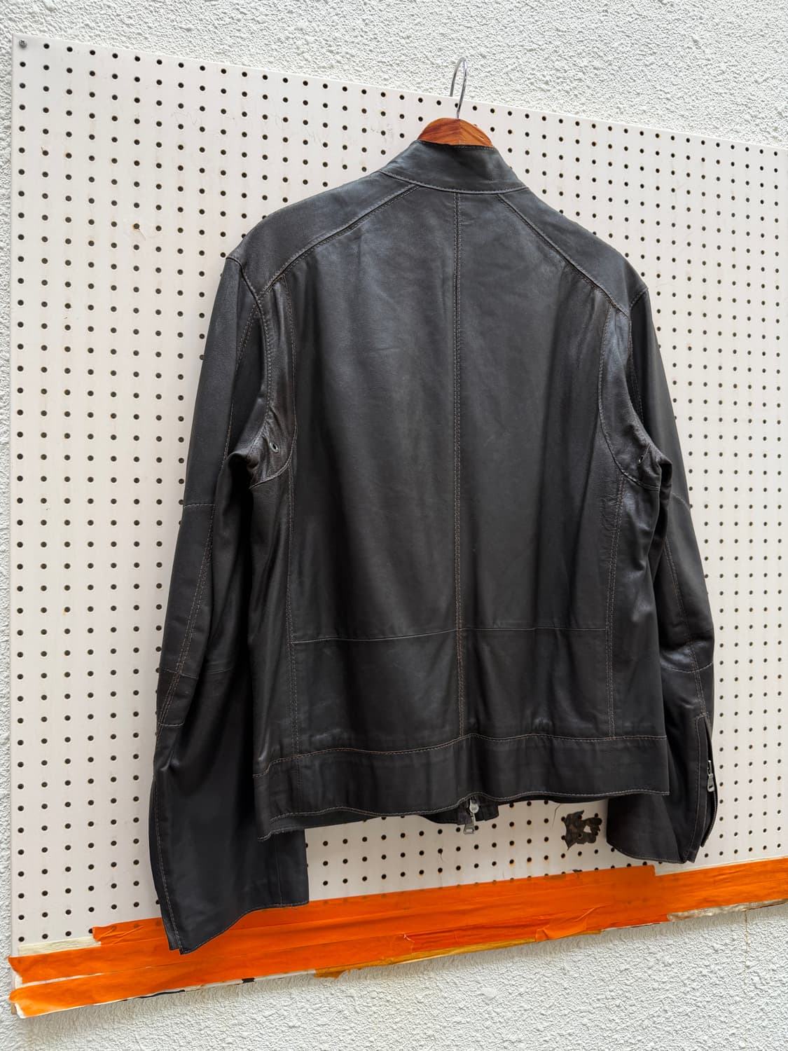 HUGO BOSS GOATSKIN LEATHER 휴고보스 염소가죽자켓 상품이미지9