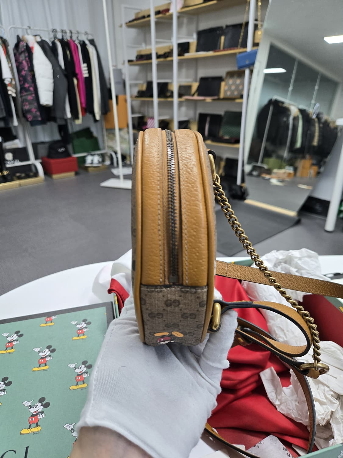 [A급컨디션]구찌 미키마우스 백팩 상품이미지3