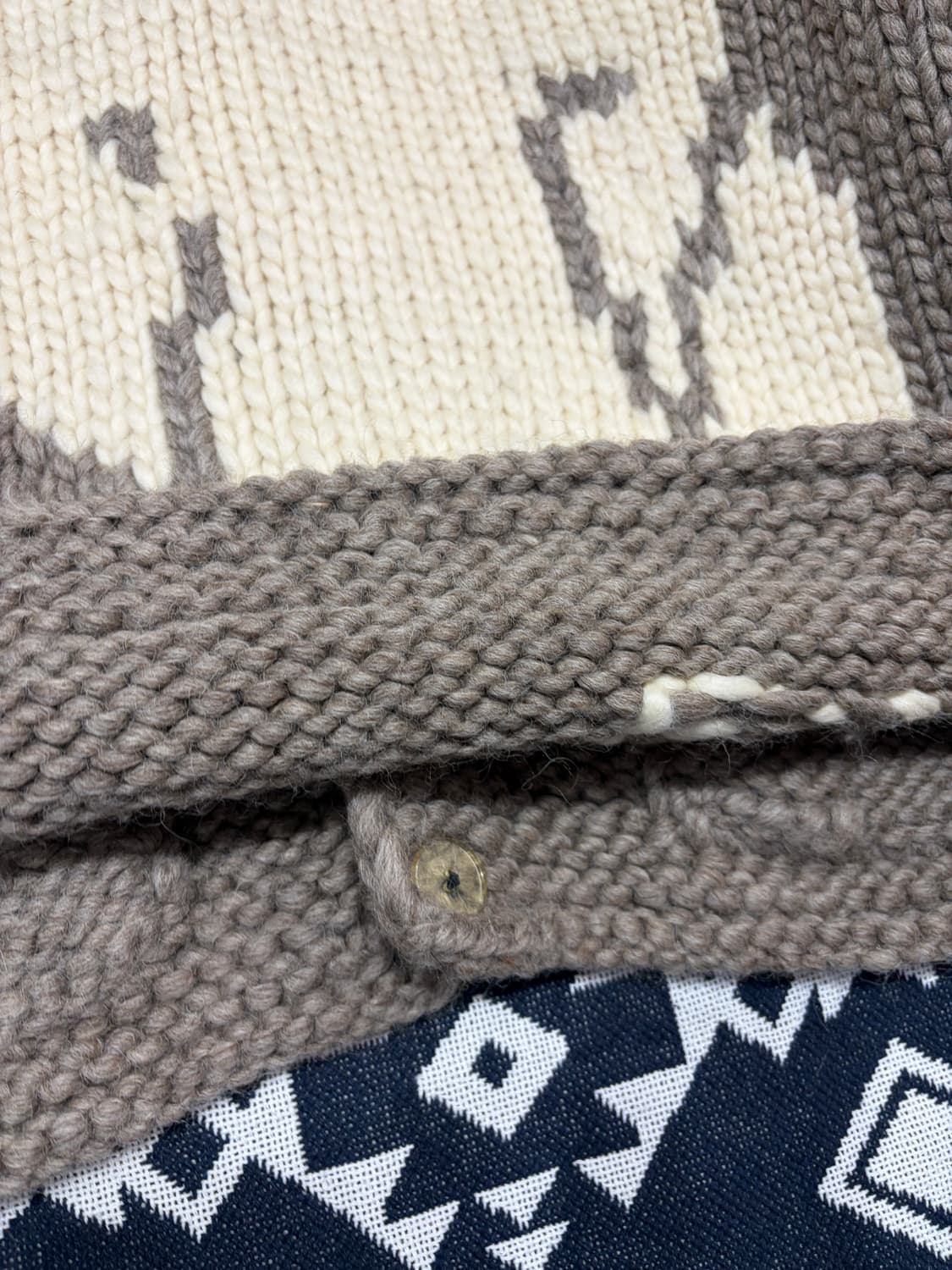 Cowichan (canadian sweater) L 북극곰 코위찬 상품이미지10