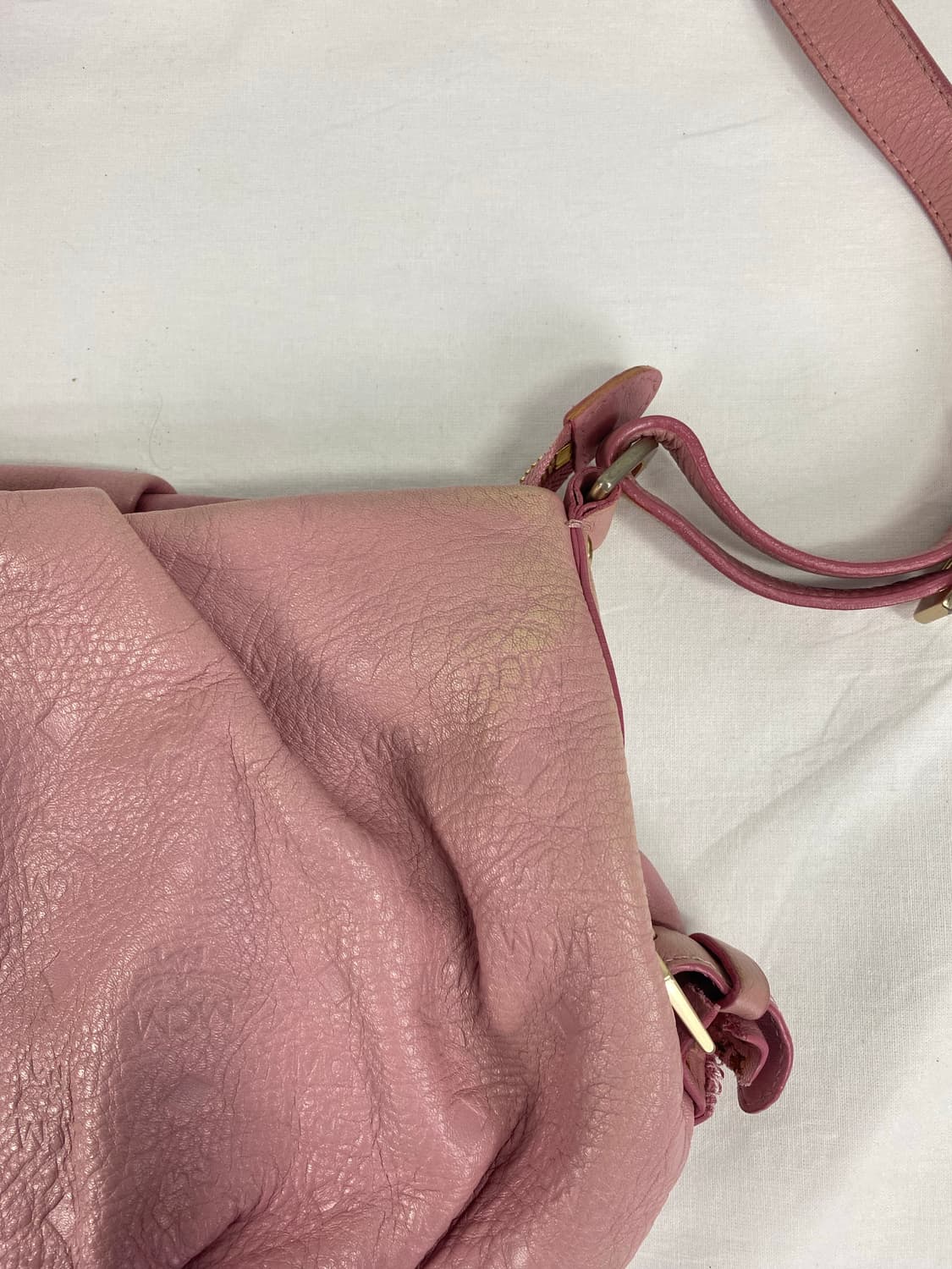 MCM 엠씨엠 레더 크로스바디 숄더백 토트백 <84> 상품이미지3