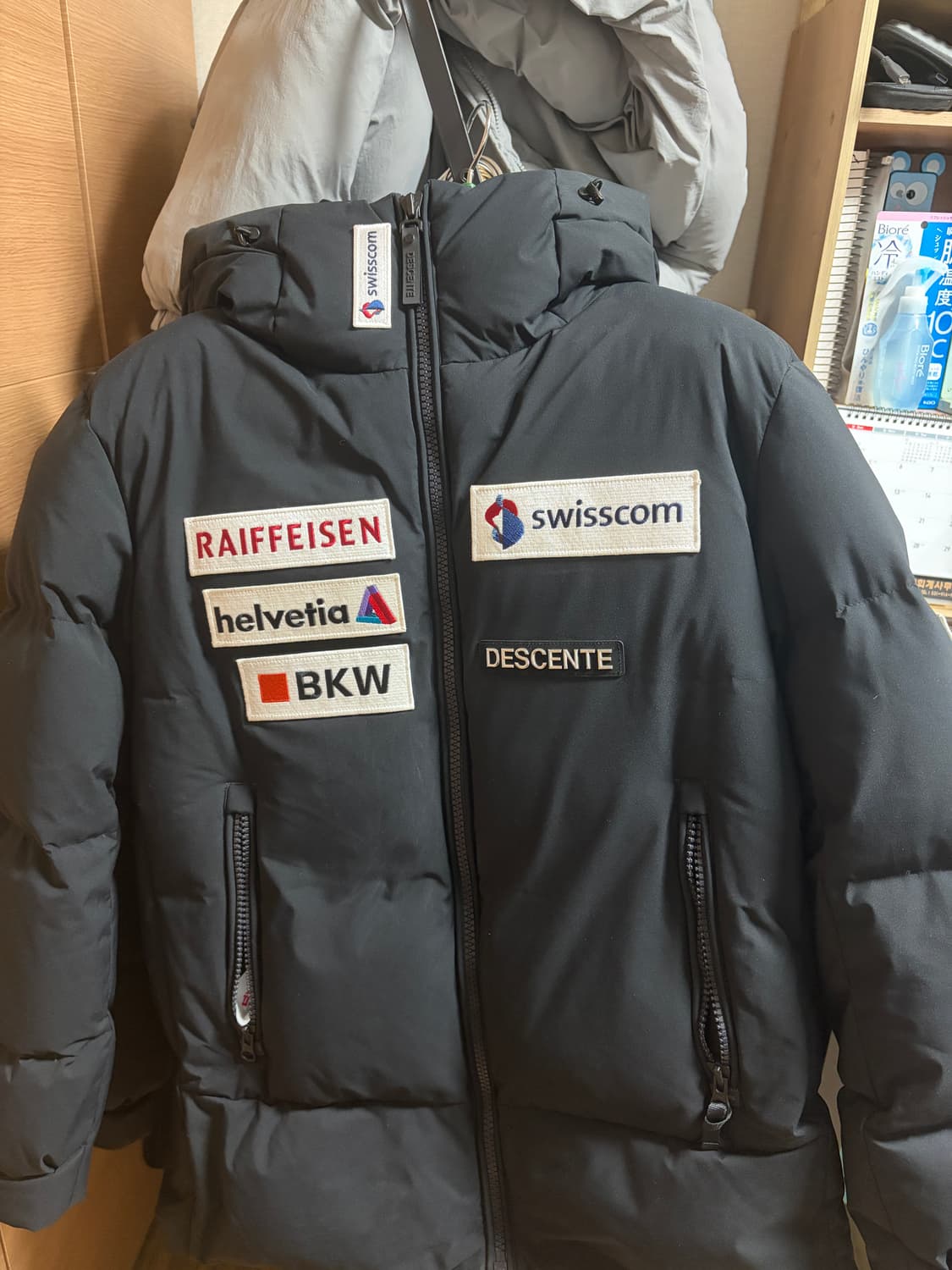 데상트 아우디 스위스 스키팀 오리털 패딩 95 상품이미지1