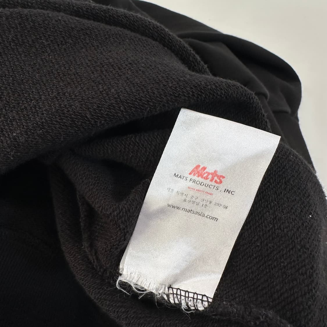 FREE MATS 블랙 데미지 디스 오버핏 맨투맨 상품이미지7