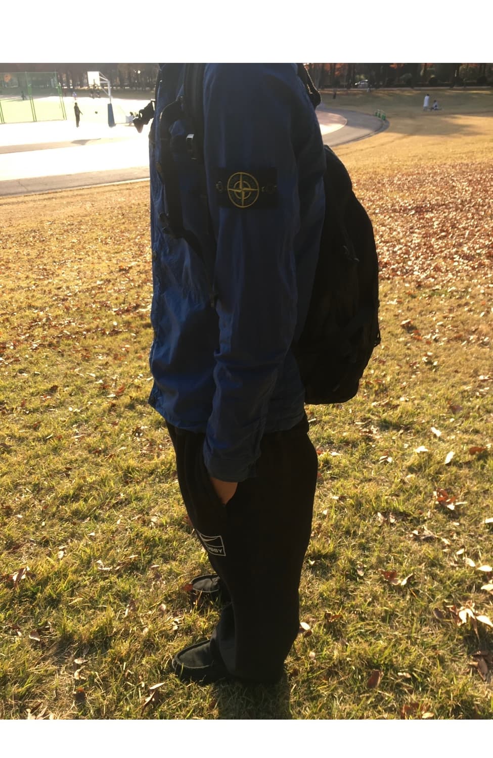 스톤아일랜드 자켓 바람막이 블루 상품이미지4