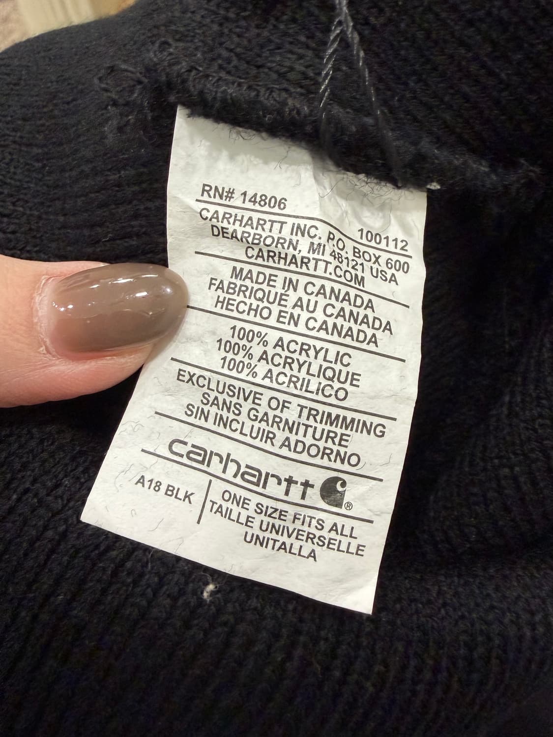 177. 칼하트 비니 상품이미지2