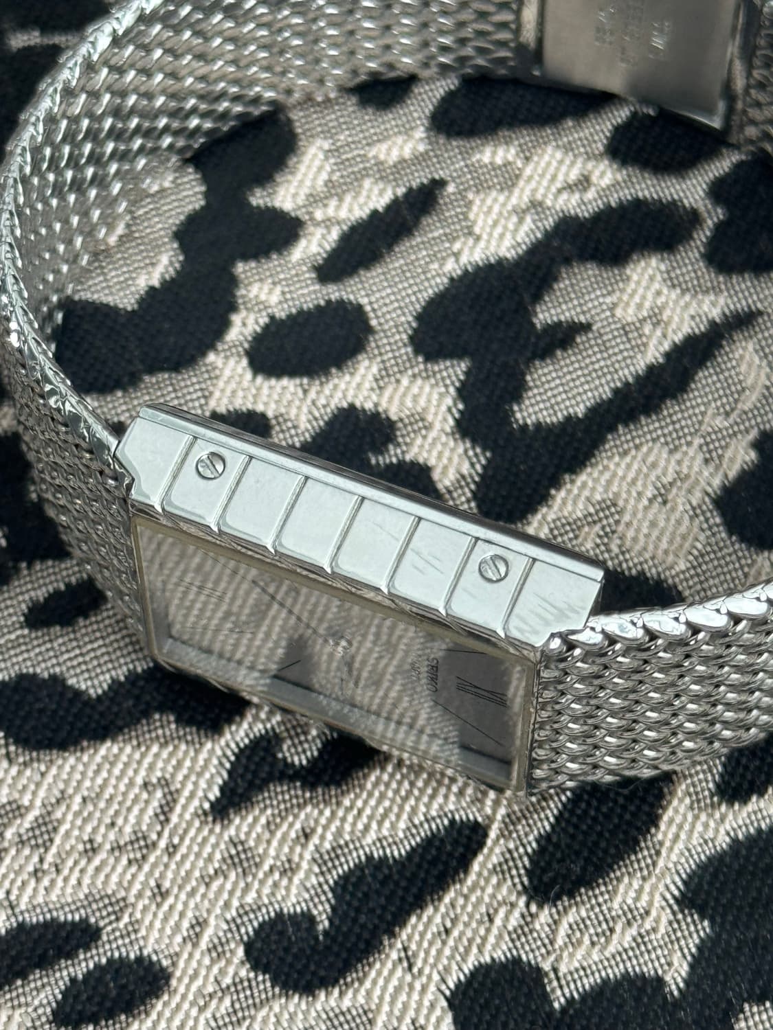 70s 빈티지 세이코 제랄드젠타 (아시에) 쿼츠 초희귀 상품이미지4