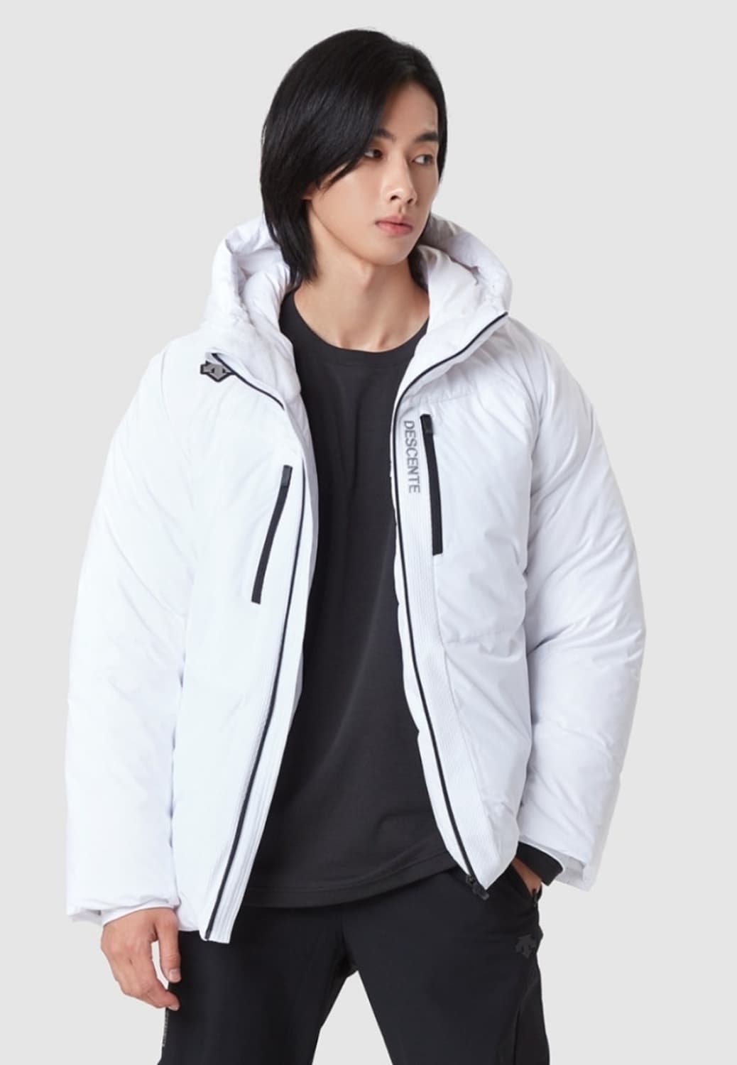 데상트 후드 다운 패딩 스키 105 상품이미지1