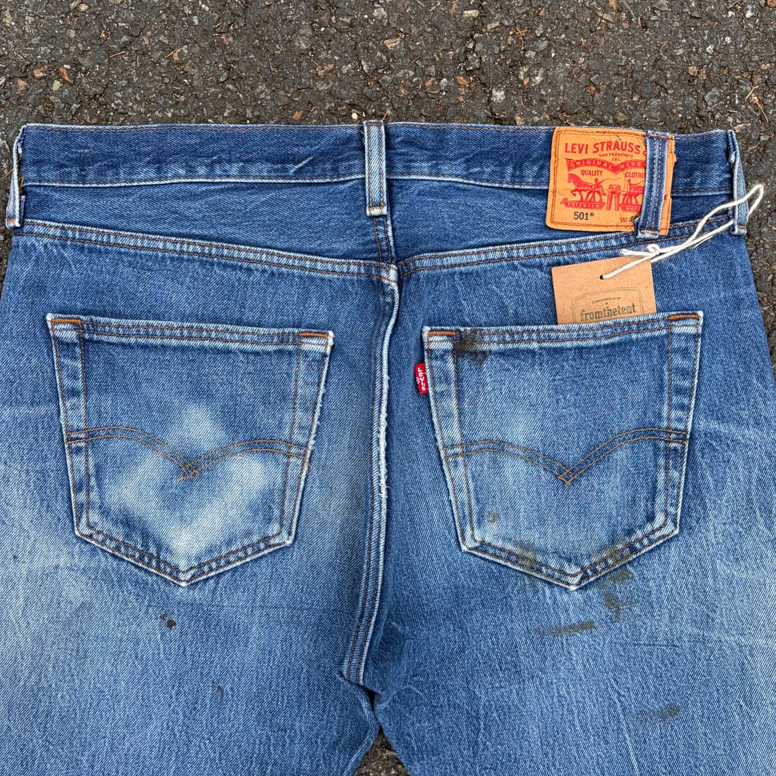 리바이스 501 스트레이트 진 (35)   상품이미지6