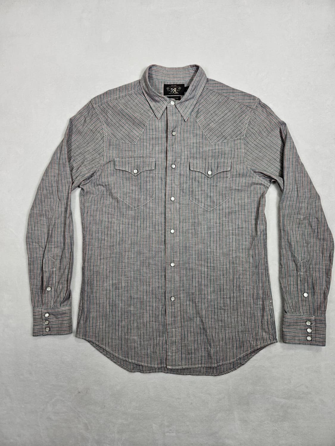 RRL 더블알엘 스트라이프 웨스턴 셔츠 상품이미지1