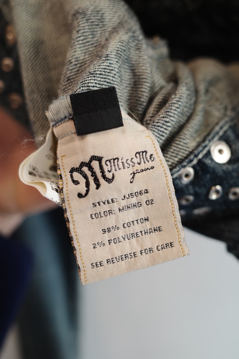 Miss ME 웨스턴 데님 자켓  상품이미지7