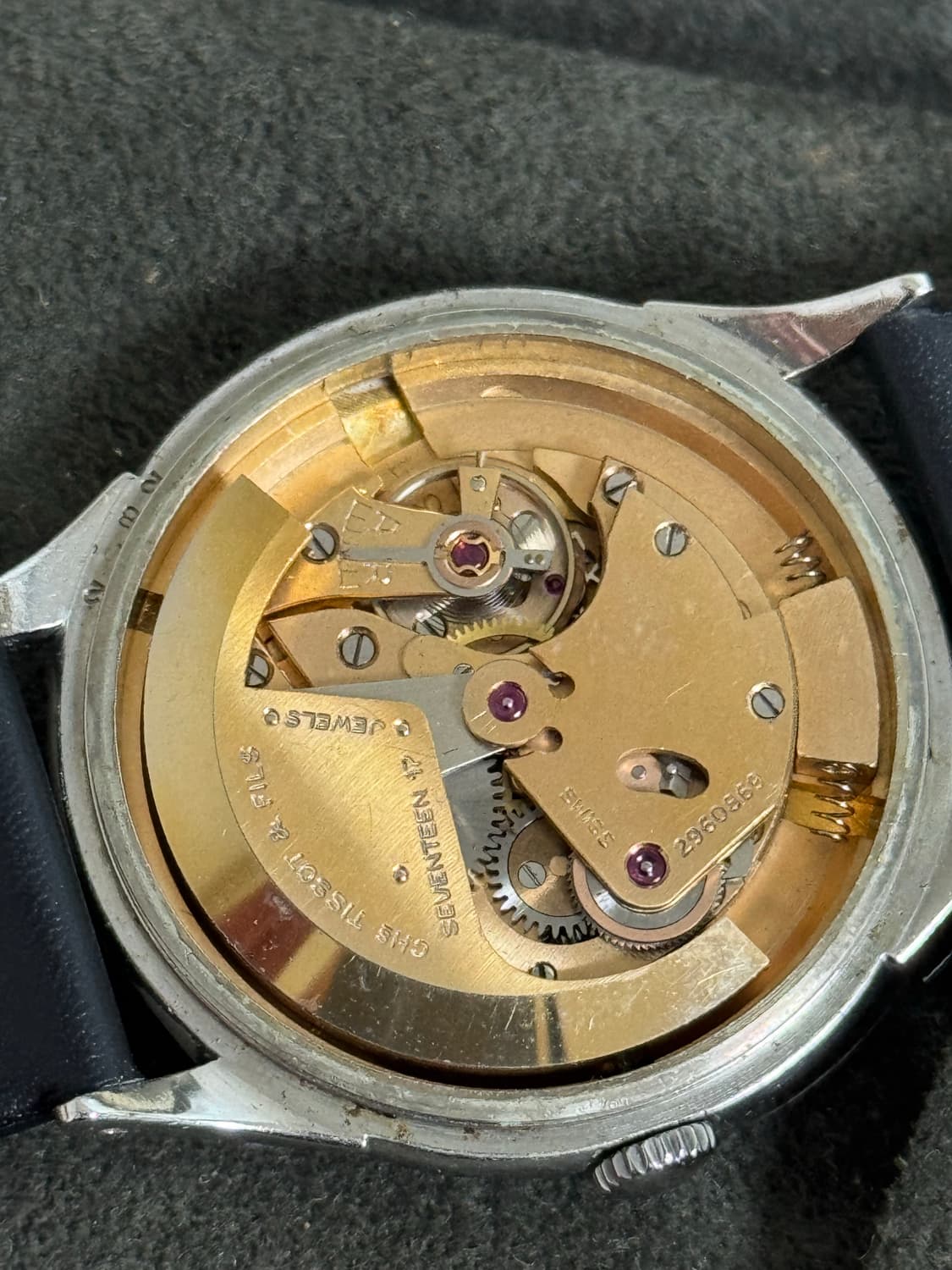 빈티지 Tissot 망치자동/독립초침/스몰세컨 희귀시계 상품이미지10