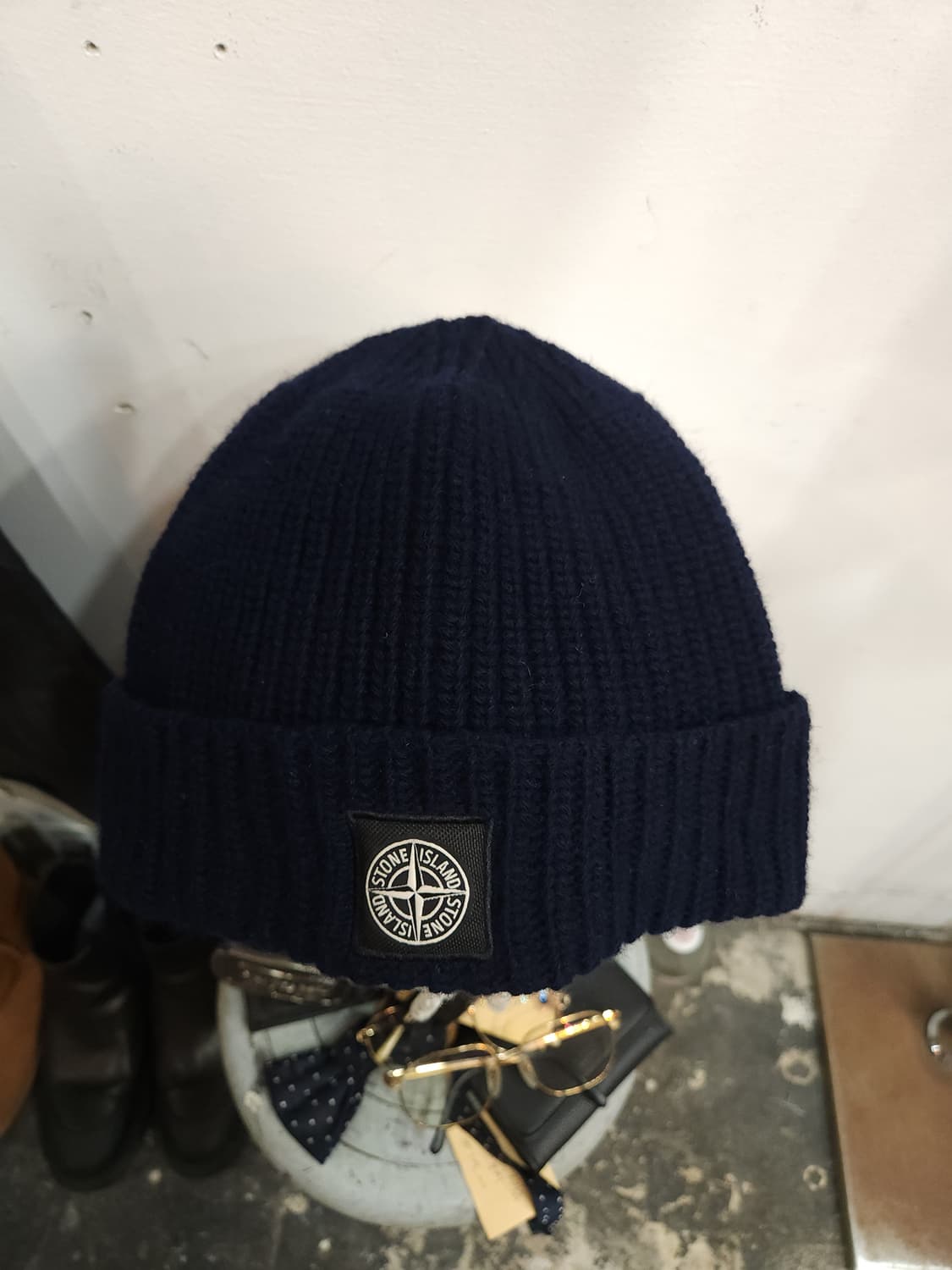 스톤아일랜드 자수로고 울 니트 비니

 상품이미지1