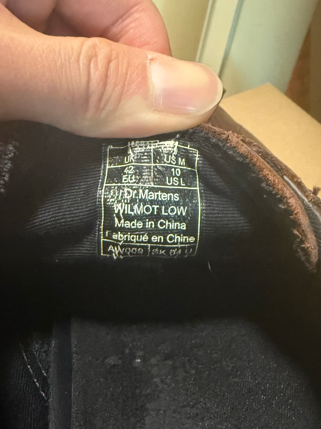 닥터마틴 목토부츠 구동화 270 상품이미지5