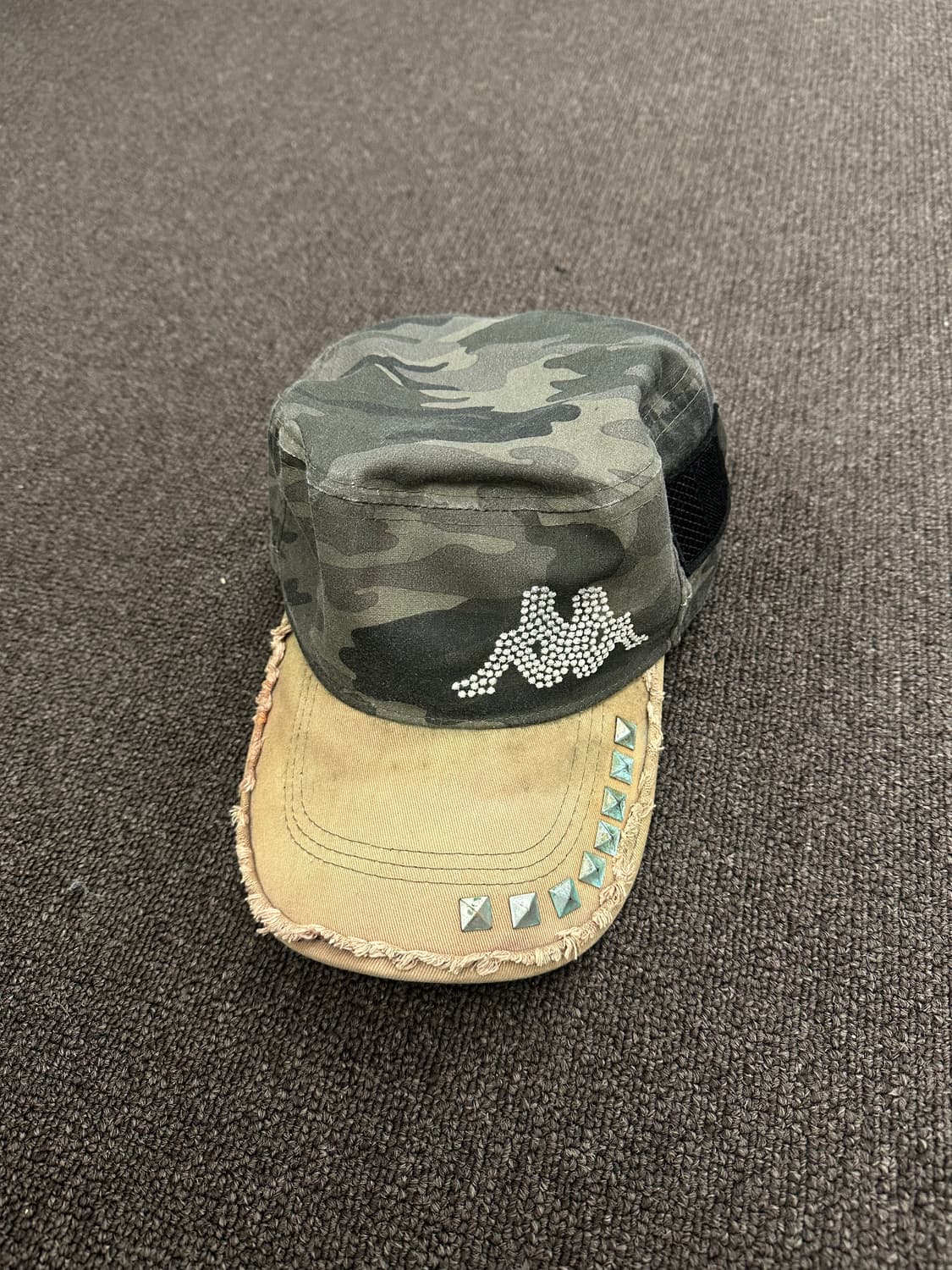 Kappa 빈티지 여성 스터즈 디테일 볼캡(이염) 상품이미지2