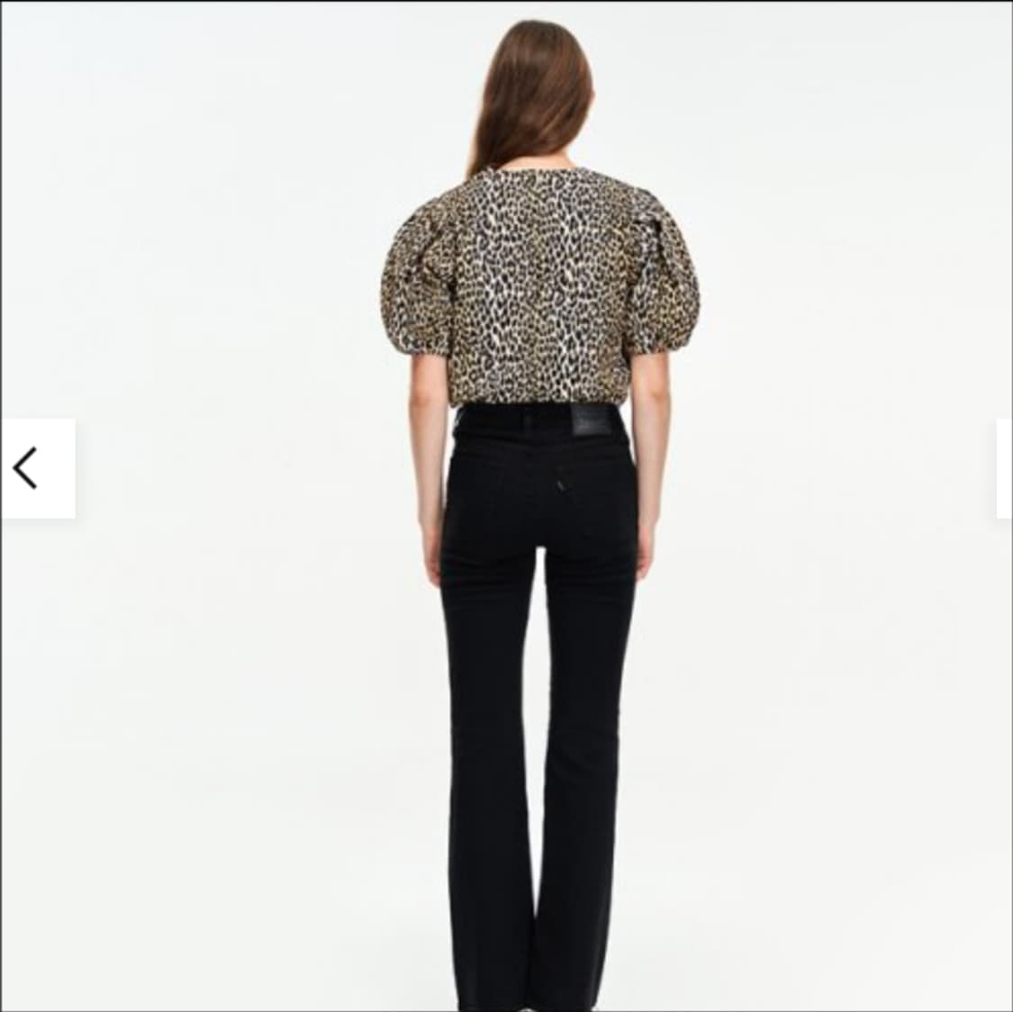 리바이스여성하이라이즈플레어진 상품이미지5