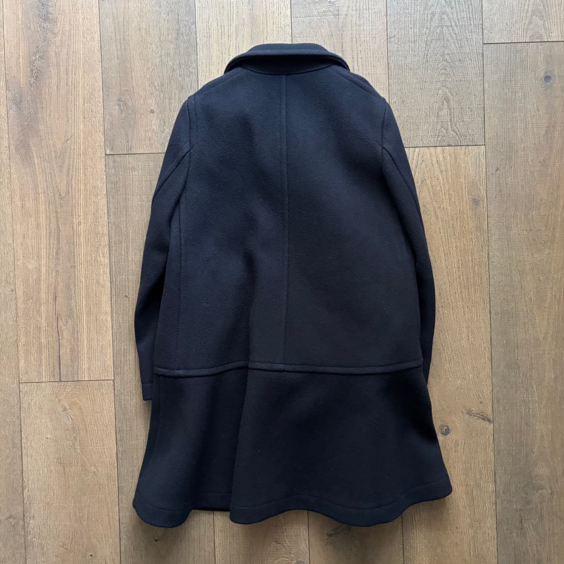 Marine Engraving Button Heavy Wool Coat 상품이미지10