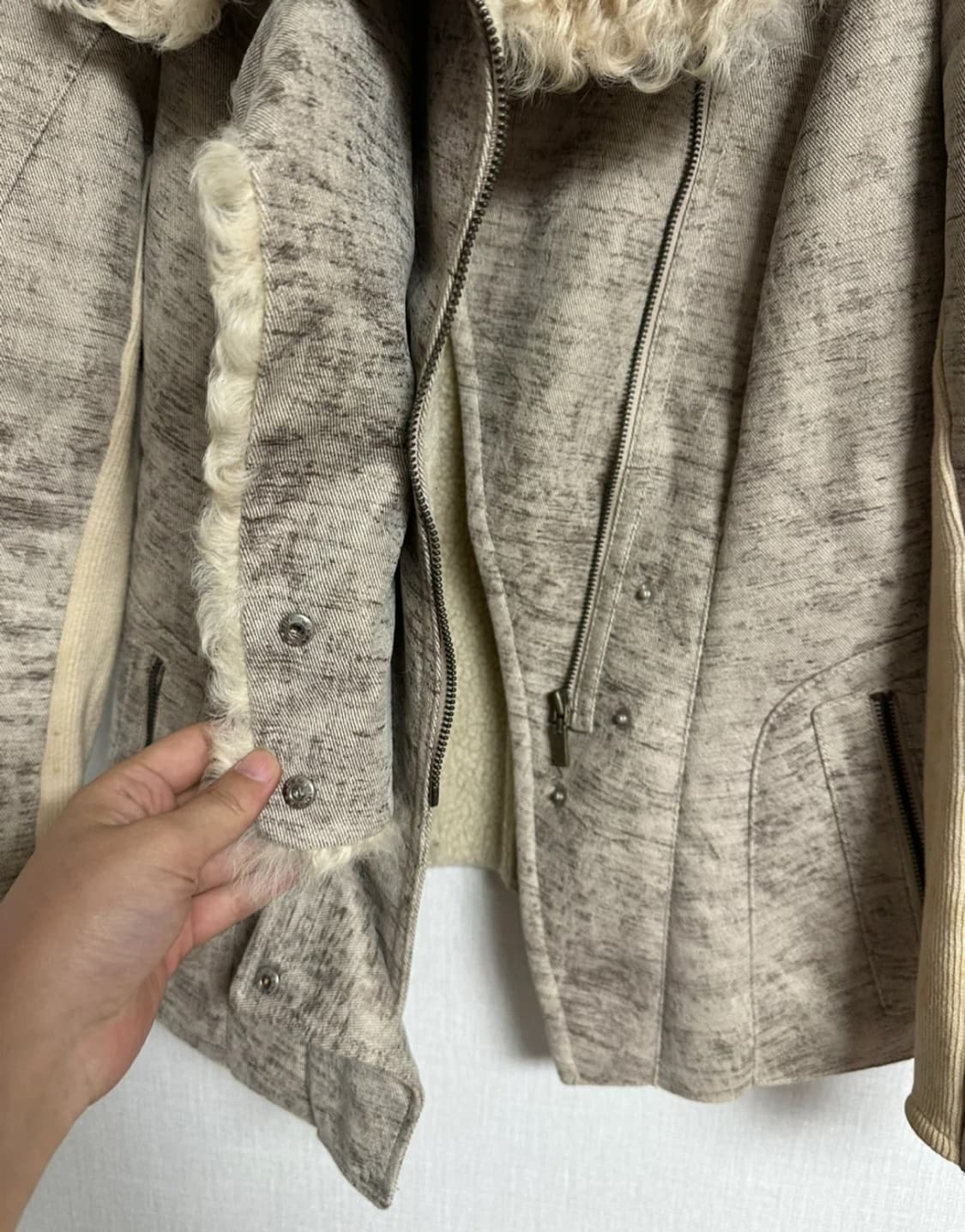 Mleu 무스탕 자켓 상품이미지3