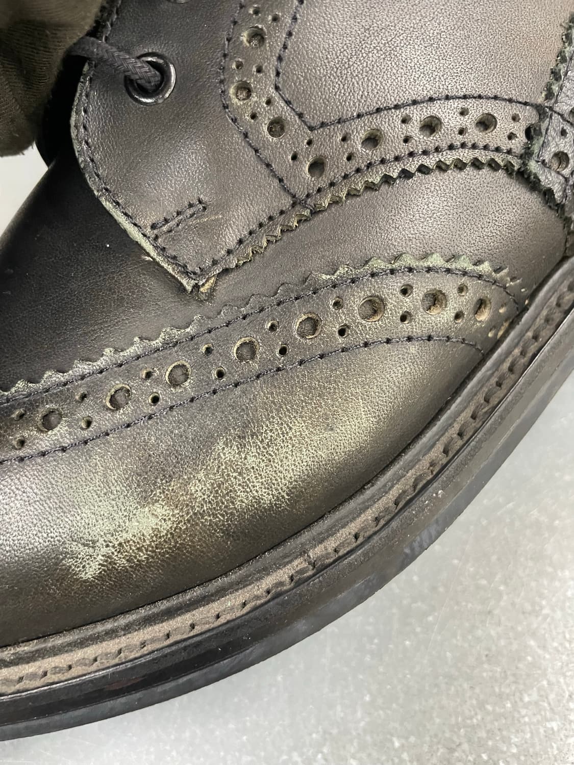 마크맥네어리 브로그 부츠 블랙 US8 상품이미지9