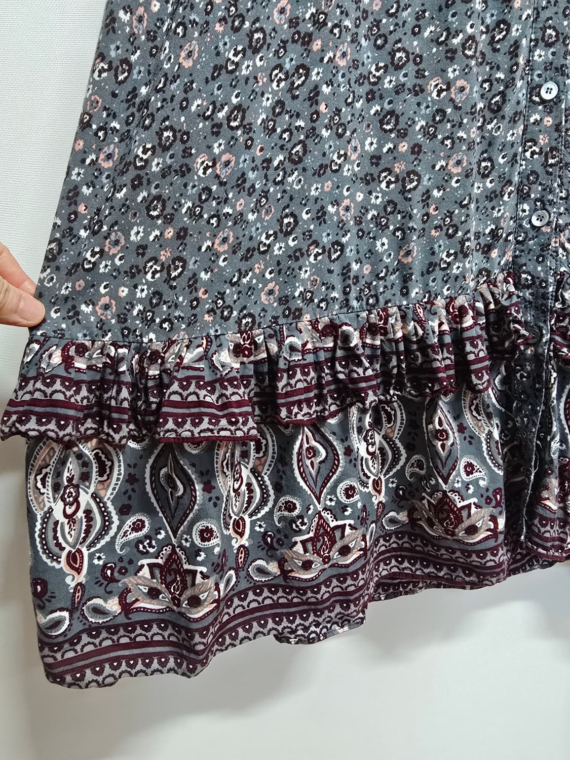 thursdayisland 롱 원피스 플라워 패턴 상품이미지5