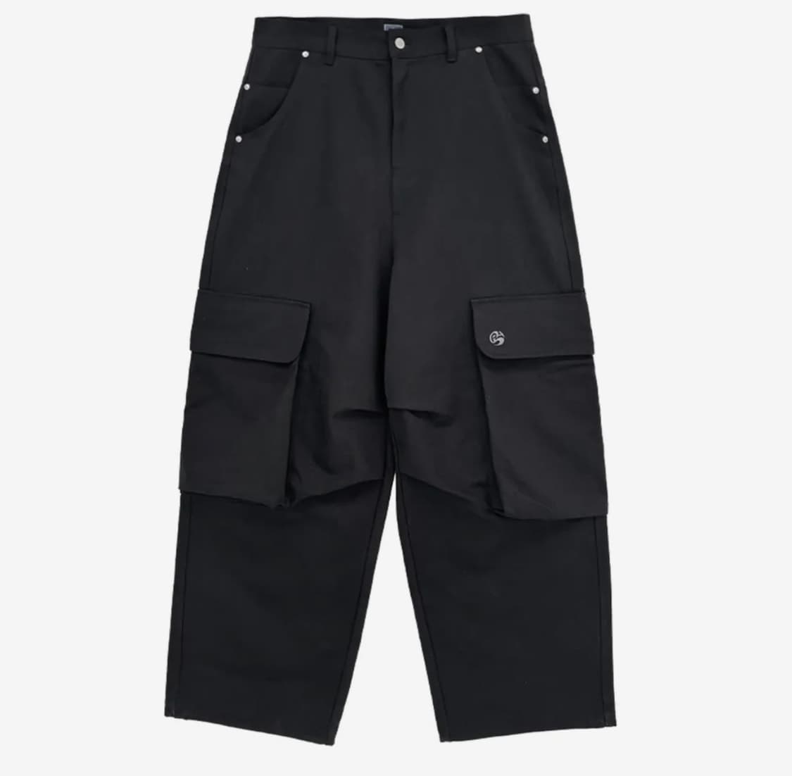[2] WAS 워즈 덤보 카고 팬츠 블랙 상품이미지1
