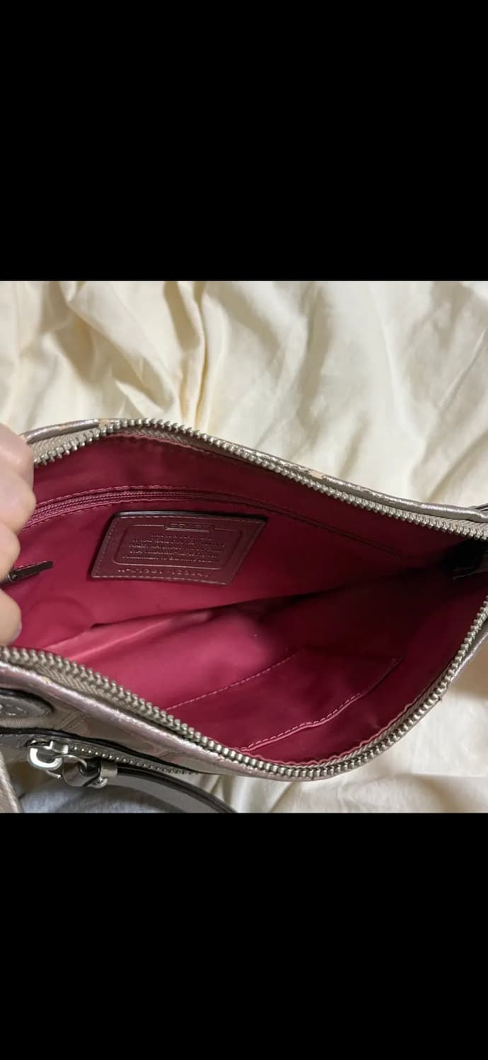 👢[코치] 베이지 핑크 숄더백👛 상품이미지5
