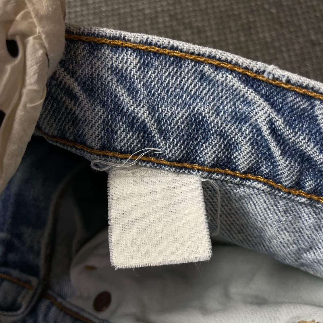 (32) 리바이스 빈티지 오렌지탭 연청 데님 팬츠 상품이미지3