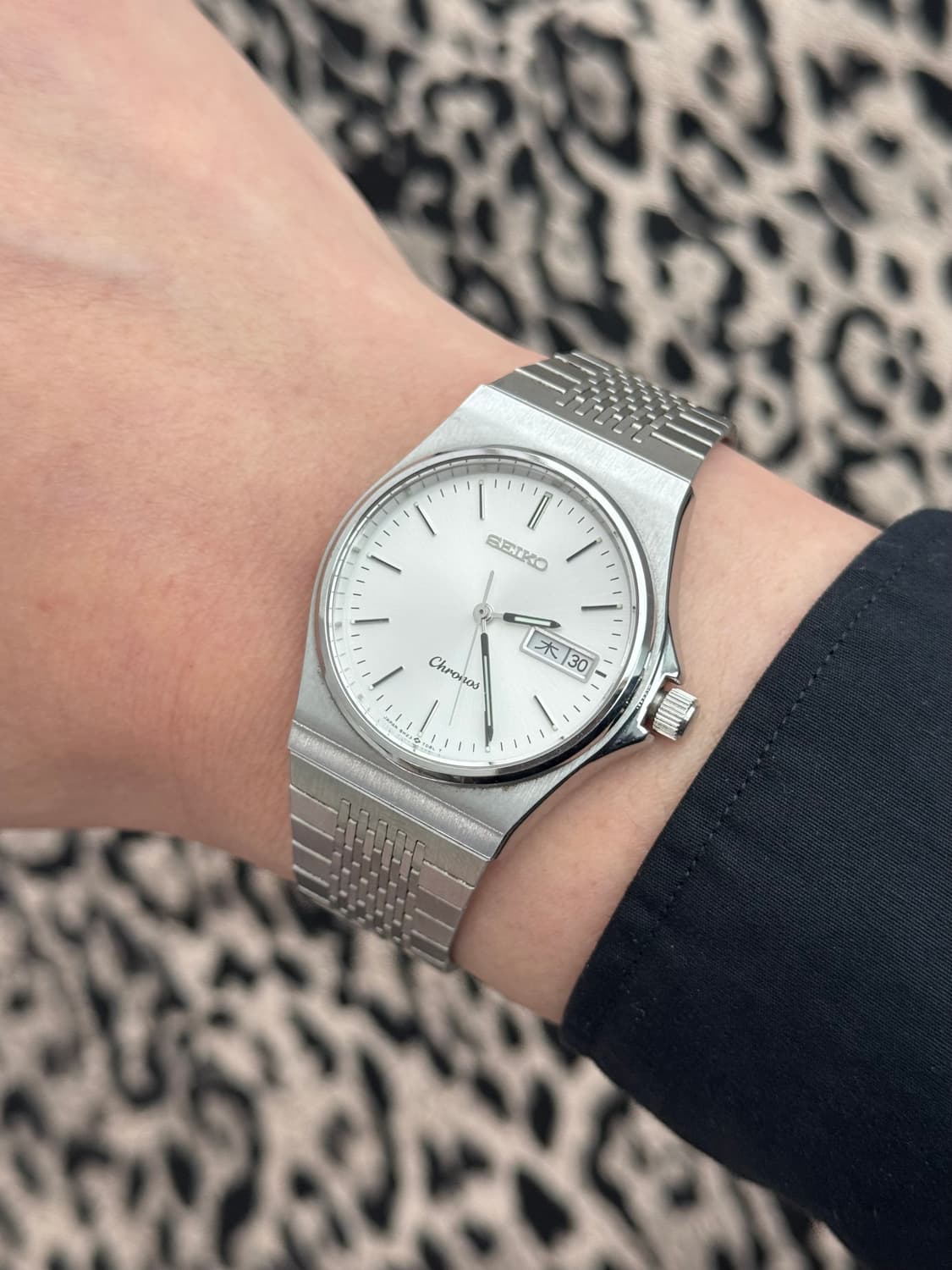 80s 빈티지 세이코 크로노스 쿼츠 상품이미지9