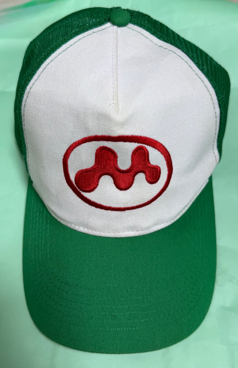 mowalola 볼캡 그린컬러 상품이미지2