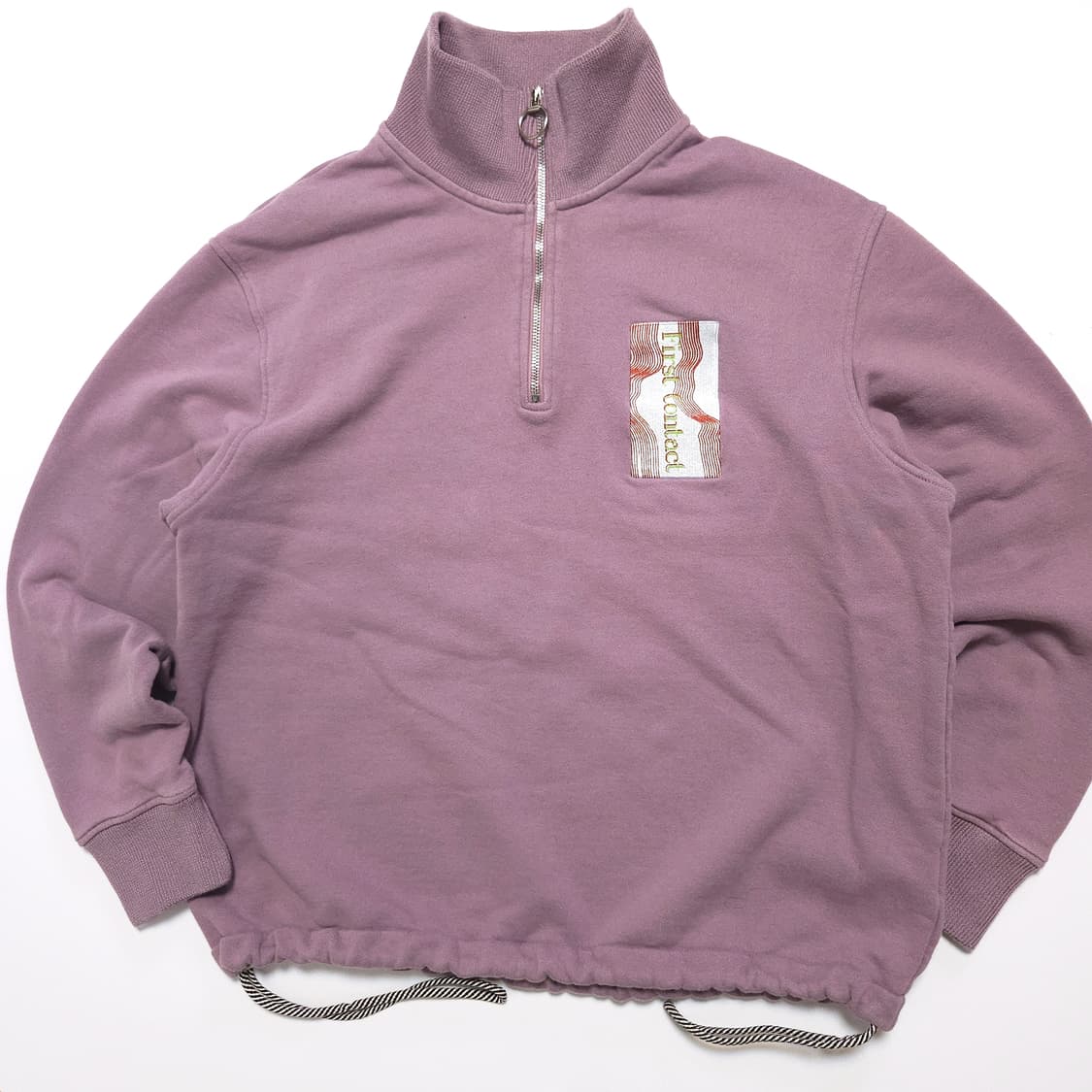 솔리드옴므 퍼스트컨택트 하프집업 맨투맨 상품이미지2