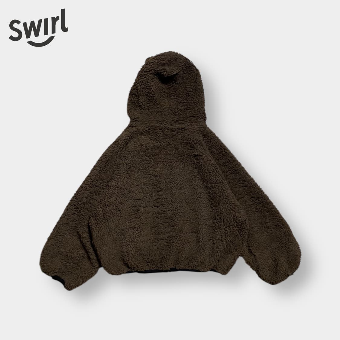 🌊Firstdown boa fleece hoodie 상품이미지3