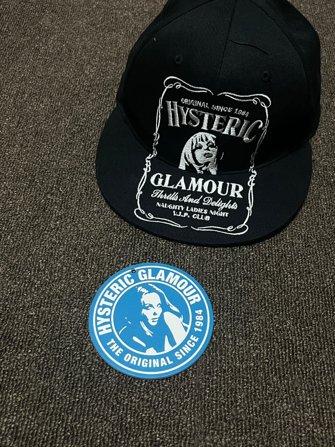 히스테릭 글래머 HYS 위스키 자수캡 상품이미지3