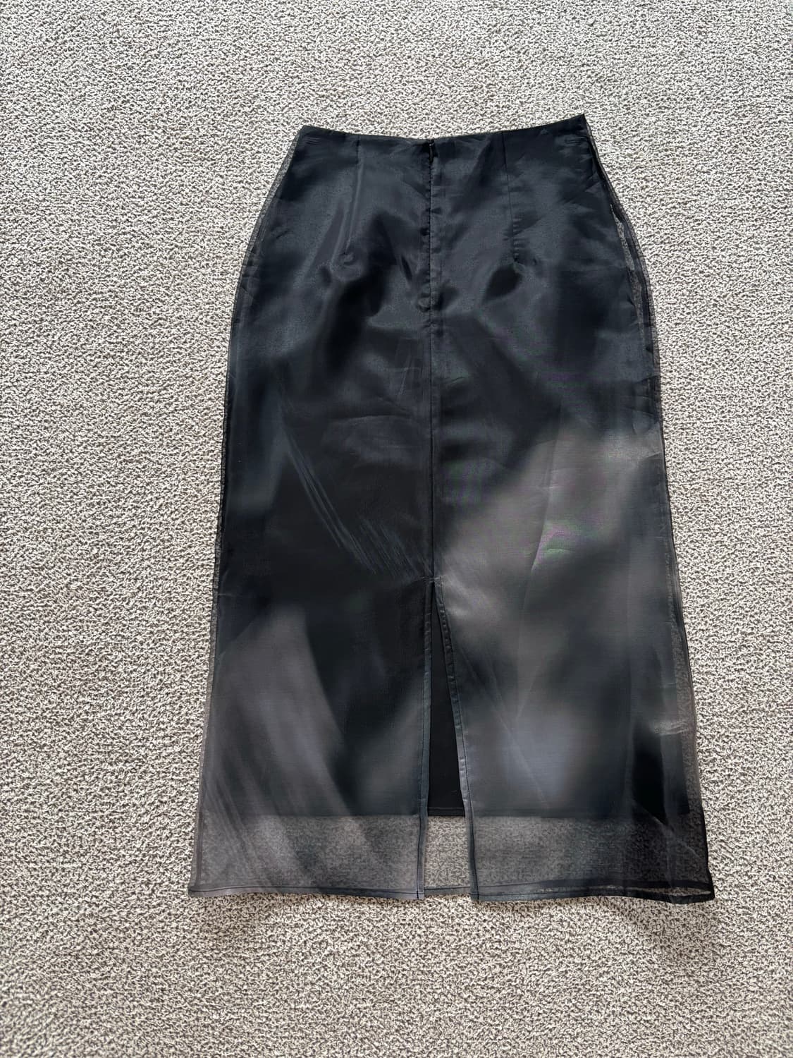 Three to eighty 시스루 롱 스커트 상품이미지2