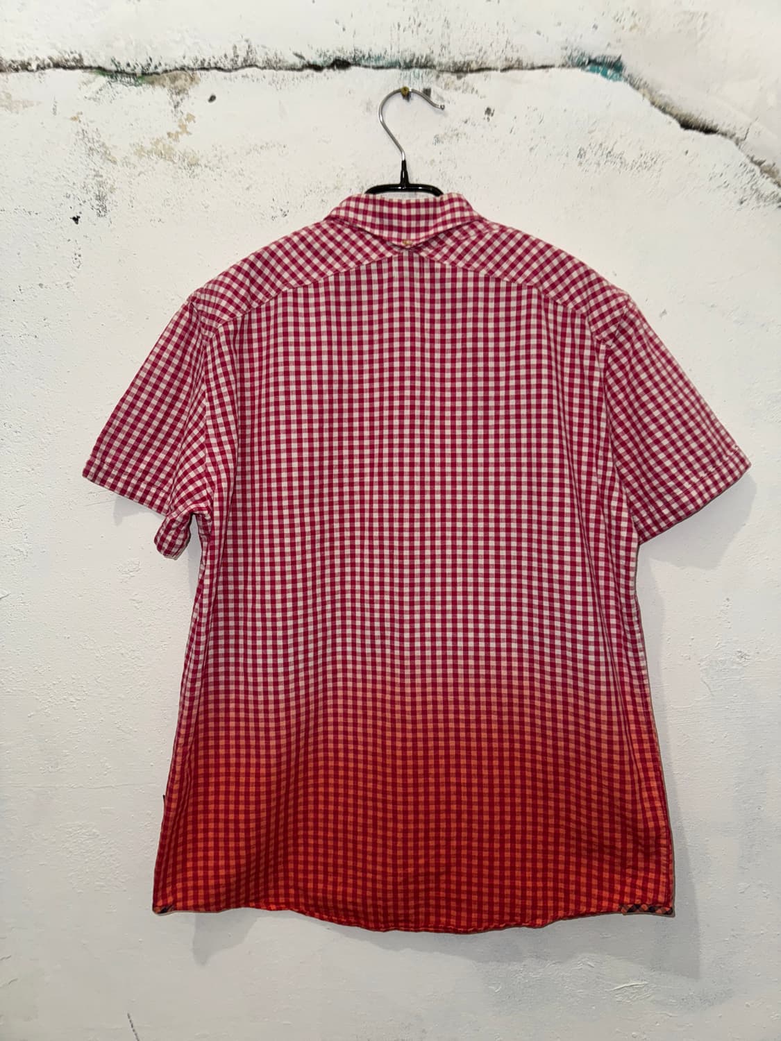 Paul smith 폴스미스 그라데이션 체크 반팔 셔츠 상품이미지9