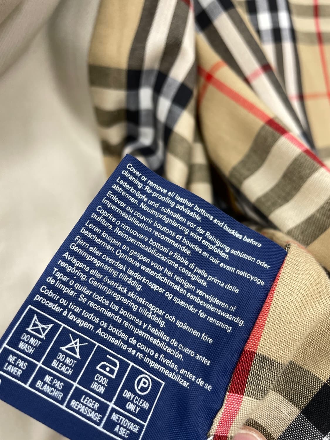 여) 버버리 개버딘 트렌치코트 상품이미지10