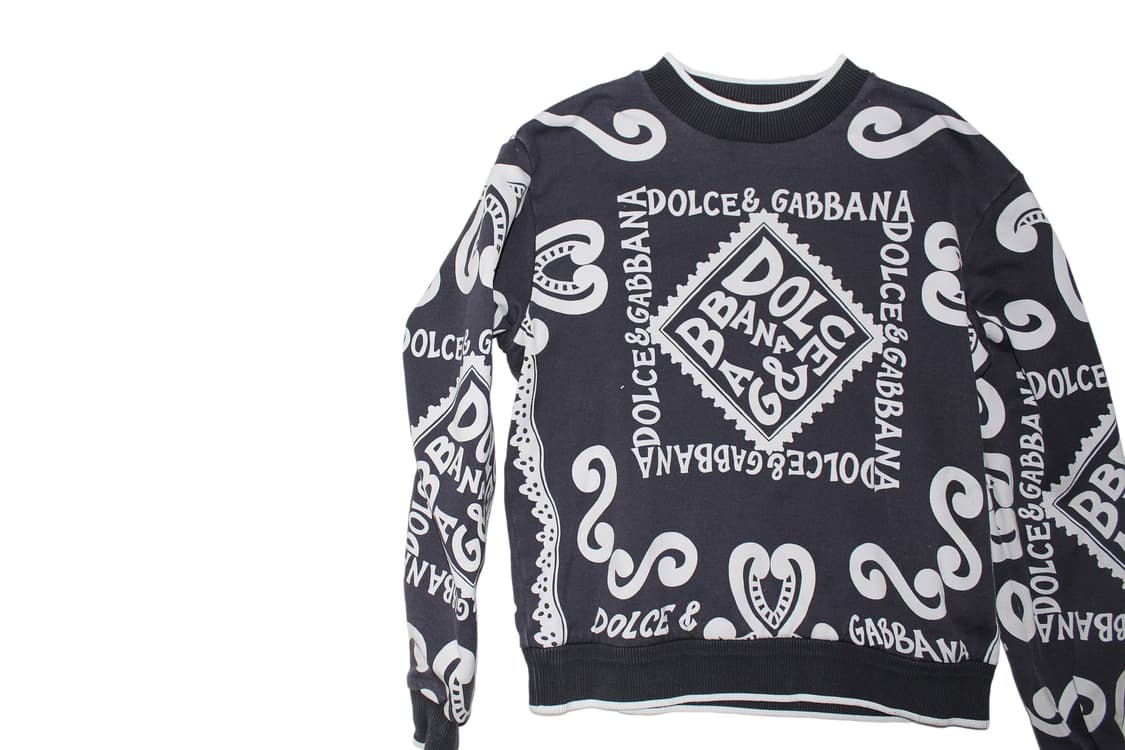 돌체앤가바나 반다나 스웻셔츠 상품이미지2
