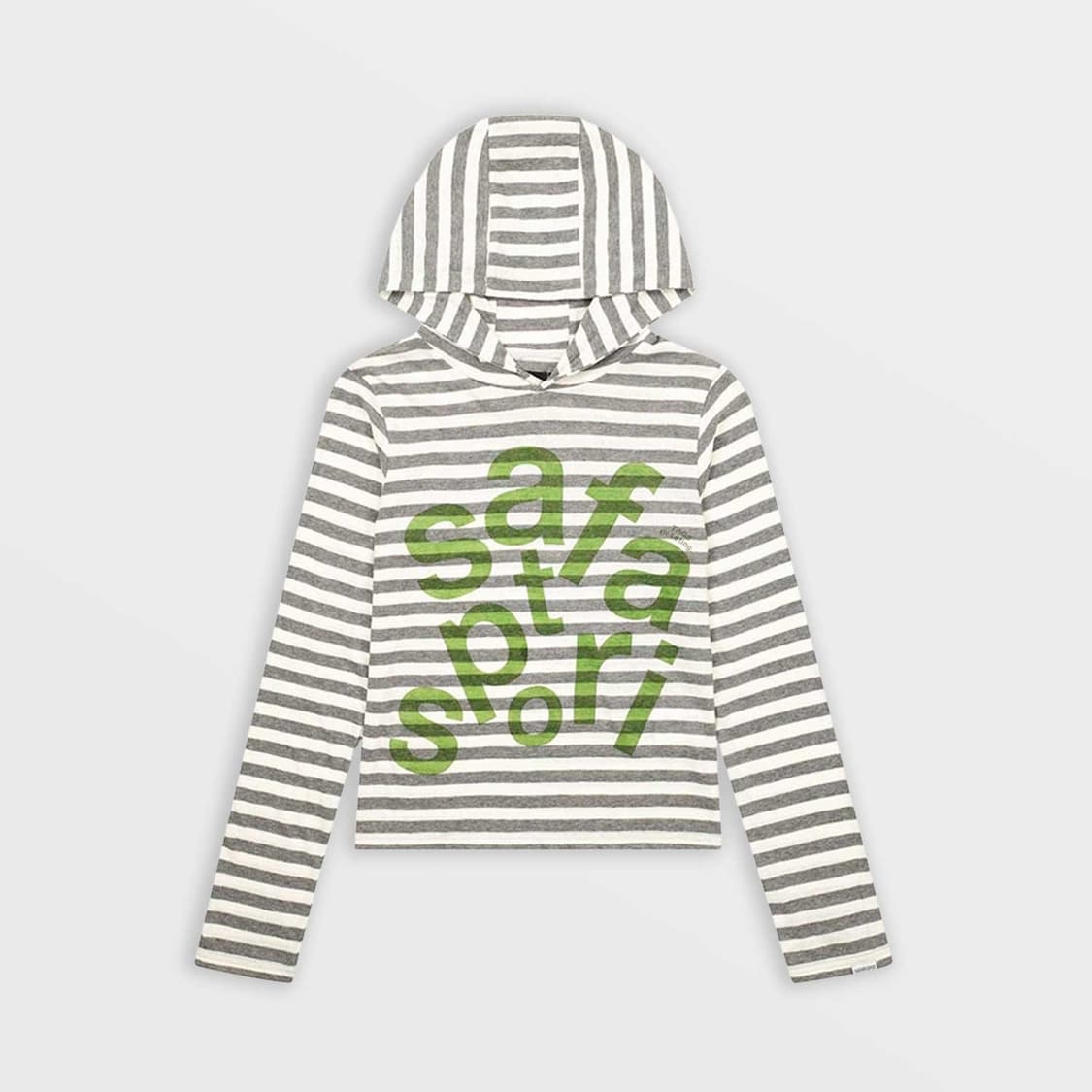 1/2 Ticketing Stripe Border Hoodie 상품이미지1
